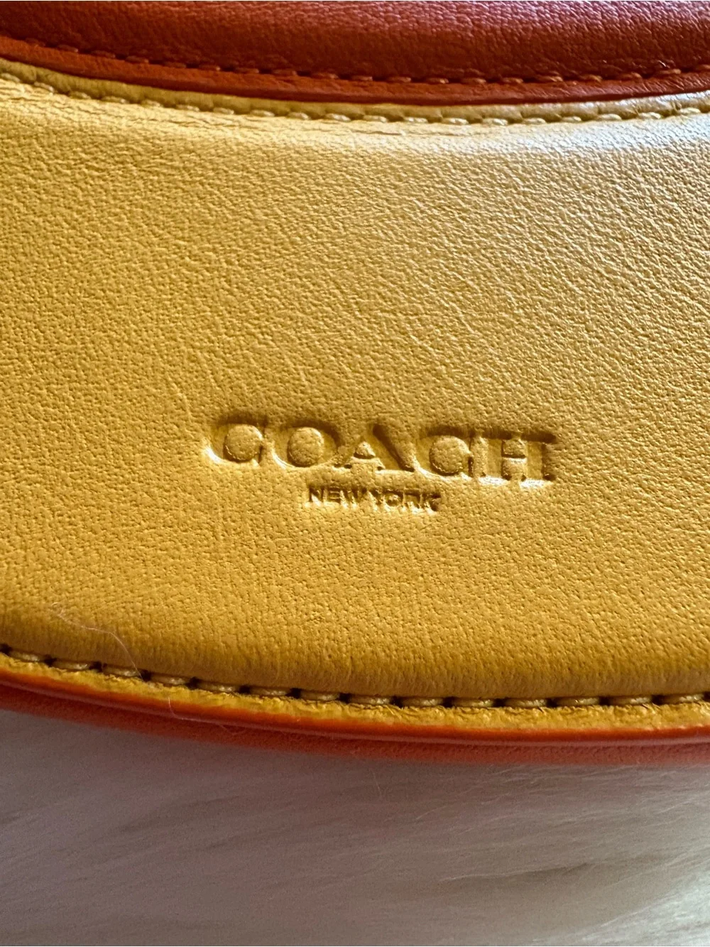 RARE COACH LEATHER CANDY COIN POUCH